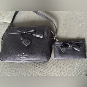 Kate Spade Black Women's Bag Set